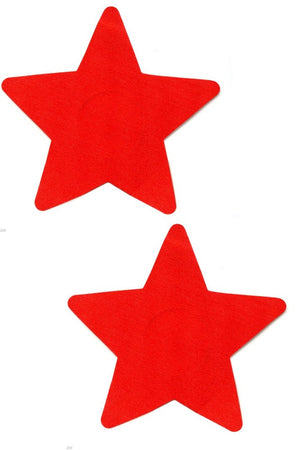 red star shaped nipple pasties